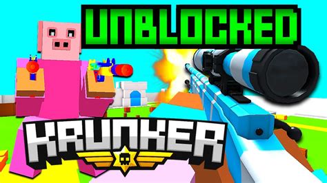 In this unique first-person shooter you can customize your character and other game elements. . Krunker unblocked
